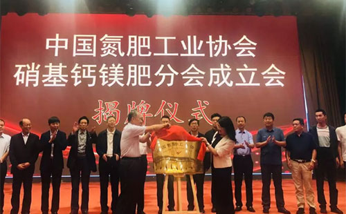 中国氮肥工业协会硝基钙镁肥分会成立大会在太原召开